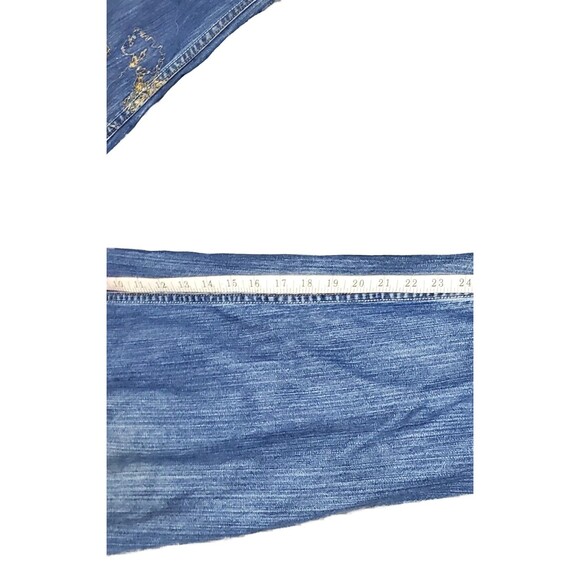 VTG 90s Baggie Jeans Men’s 40 – Distressed Hip Hop Grunge Streetwear Denim Y2K - Picture 9 of 16